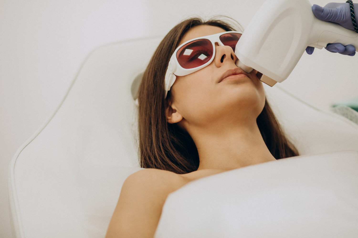 depilação a laser para áreas delicadas